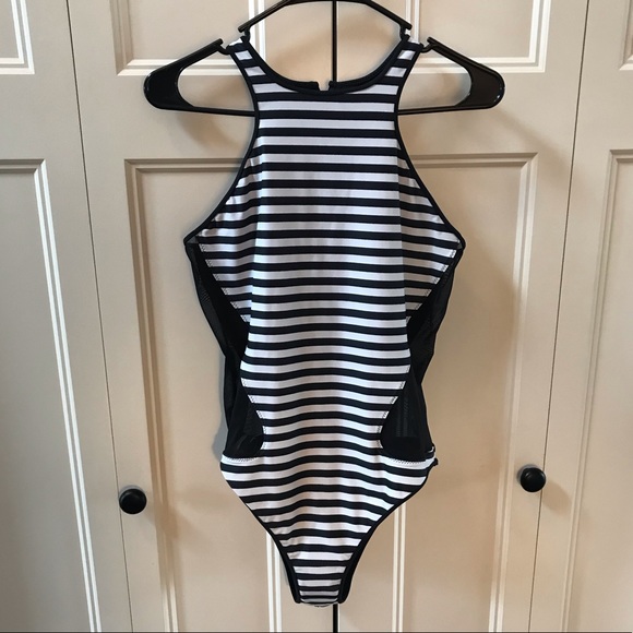 Lululemon Salty Swim Front Racer One Piece